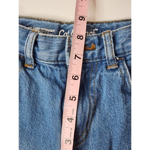 Cat & Jack Relaxed Straight Blue Jeans Size 8 Boys - Picture 4 of 8
